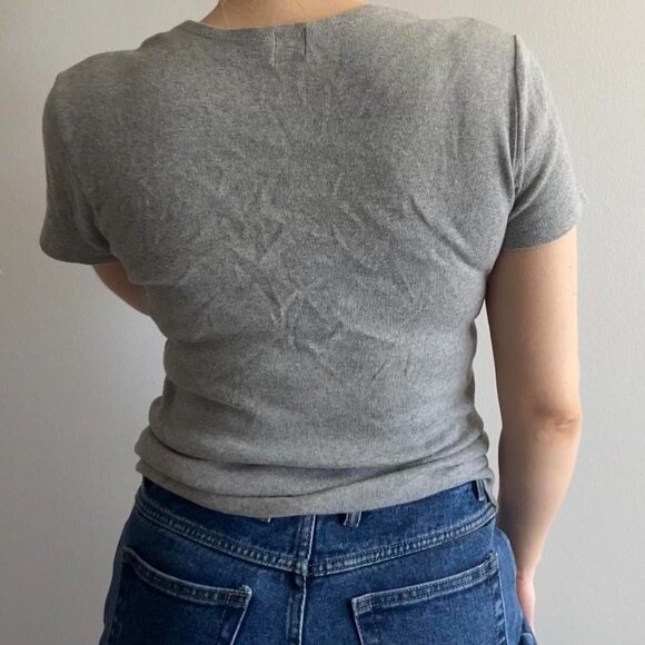 90 S Gap Basic Tee (M) - Picture 5 of 7